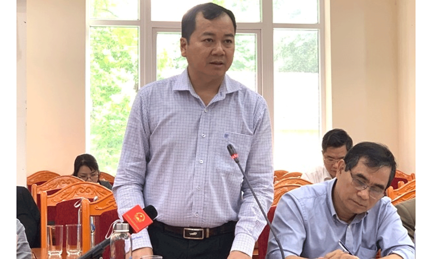 Tổng cục trưởng Tổng cục Thủy sản Trần Đình Luân (Ảnh: BT)