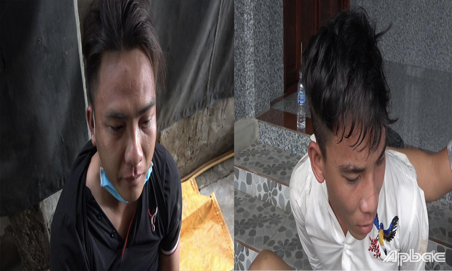 Nghi phạm Em và Khánh.