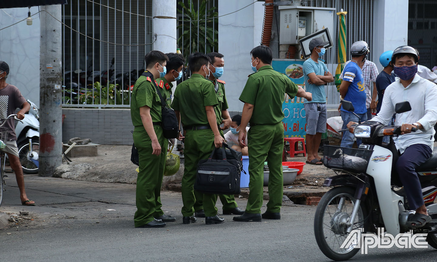 Hiện trường vụ án.