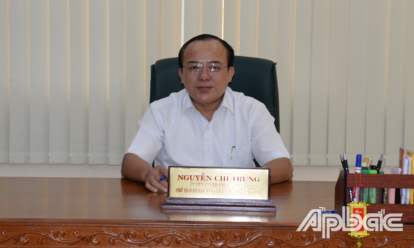 Đồng chí Nguyễn Chí Trung.