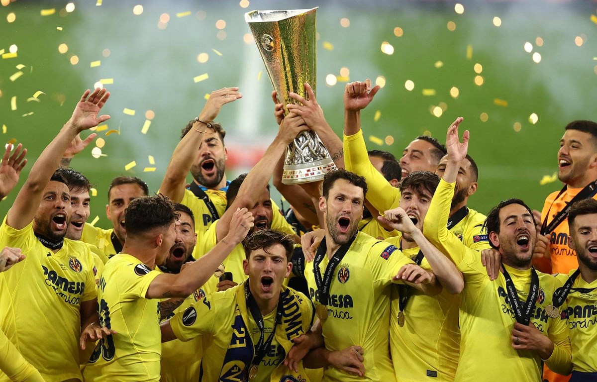 Villarreal lần đầu vô địch Europa League. (Nguồn: AFP/Getty Images)