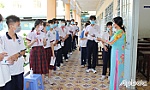 Thí sinh tự tin với môn thi đầu tiên