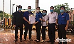 Thăm, động viên thanh niên tình nguyện tham gia phòng, chống dịch