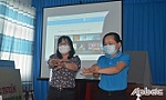 Liên đoàn Lao động huyện Châu Thành: Tập huấn công tác phòng, chống dịch Covid-19