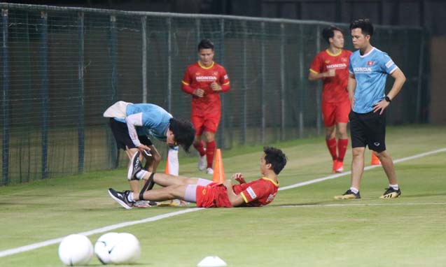 Tuấn Anh đang rất nỗ lực để có thể trở lại thi đấu trong thời gian sớm nhất.