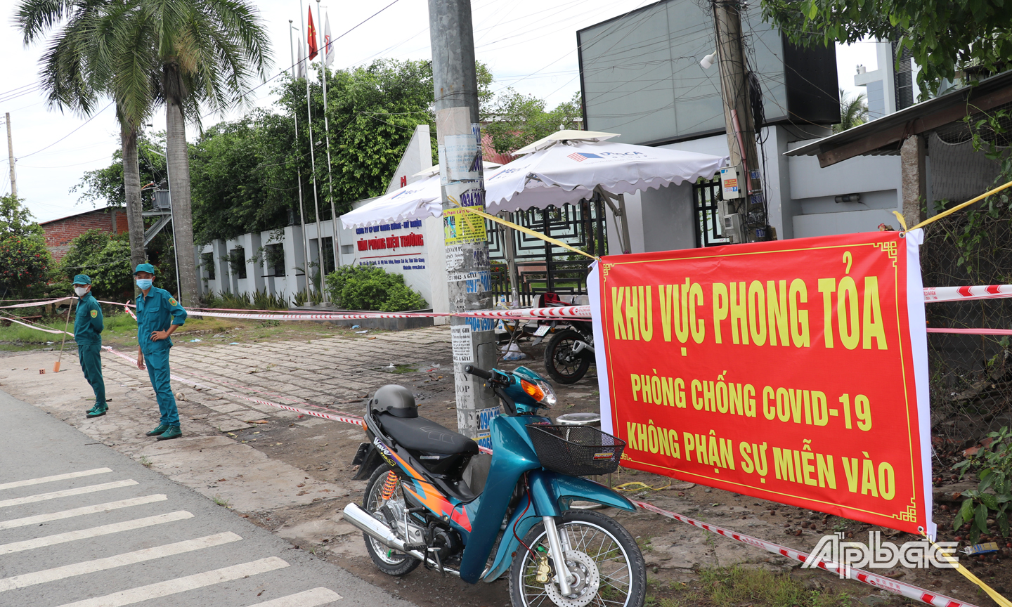 Khu vực làm việc của 2 công nhân mắc Covid-19 đã được phong tỏa
