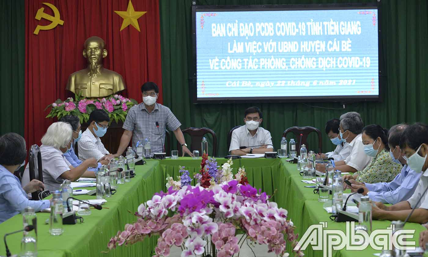 Các đại biểu tham dự buổi làm việc.