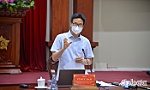 Phó Thủ tướng Vũ Đức Đam làm việc với Tiền Giang về phòng, chống dịch Covid-19