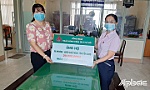 Ngân hàng Chính sách xã hội huyện Châu Thành ủng hộ 20 triệu đồng phòng, chống Covid-19