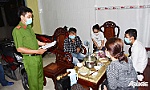 4 người tụ tập ăn nhậu trong thời gian giãn cách xã hội