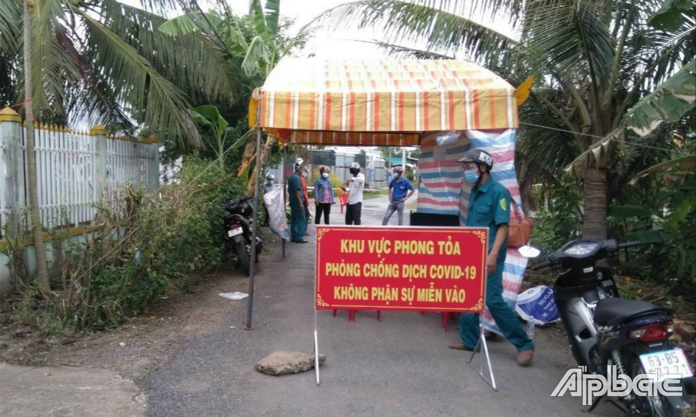 khu vực phong tỏa