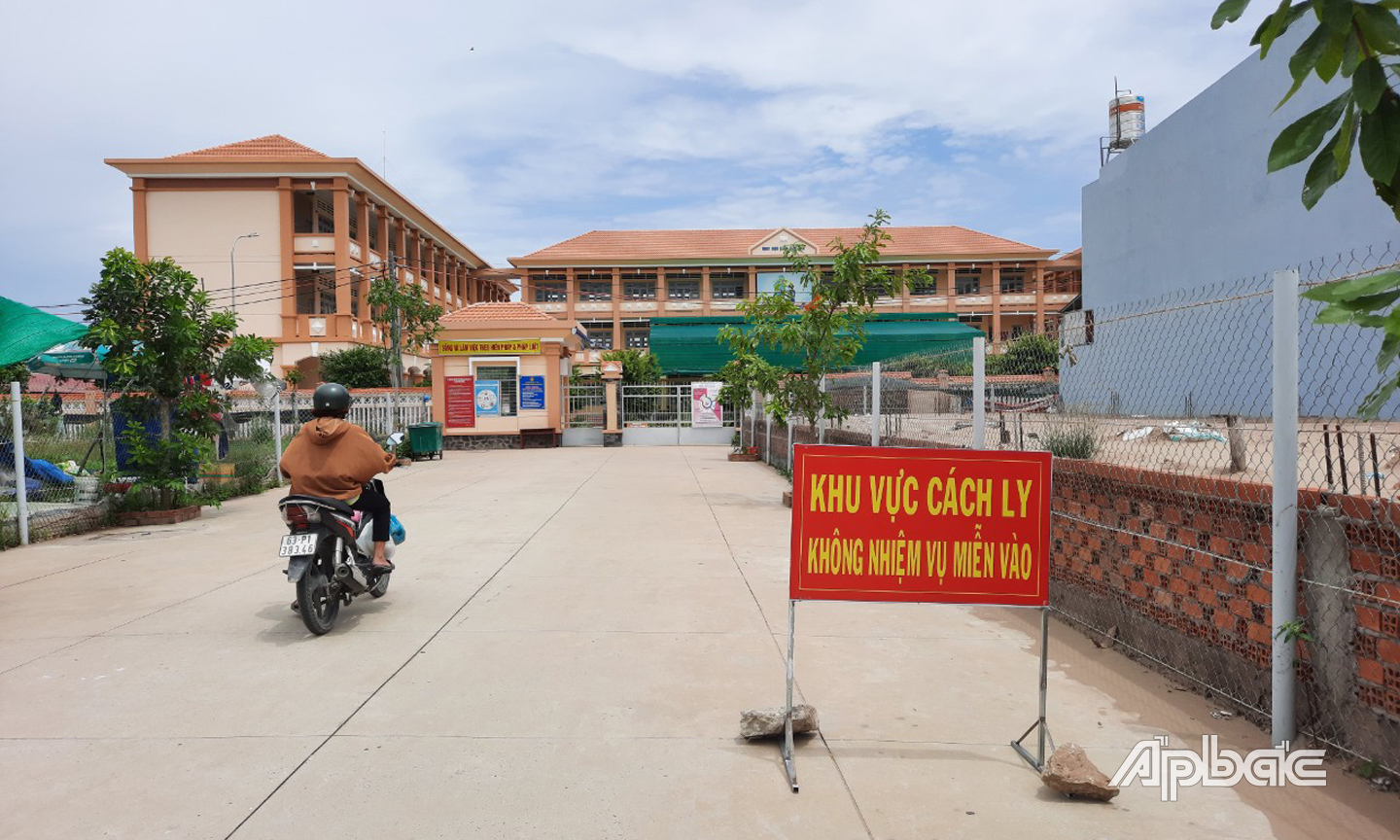 Hoạt động phòng, chống dịch Covid-19 tại TX. Cai Lậy vẫn tiếp tục được thực hiện bình thường