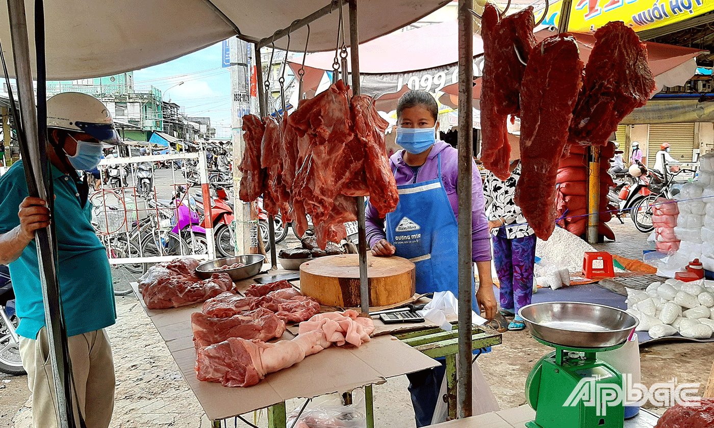 Thịt heo tăng giá nhẹ