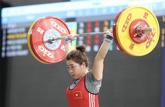 Hoàng Thị Duyên được đánh giá là tiềm năng giành huy chương cho Đoàn thể thao Việt Nam tại Olympic Tokyo 2020. Ảnh: DŨNG PHƯƠNG