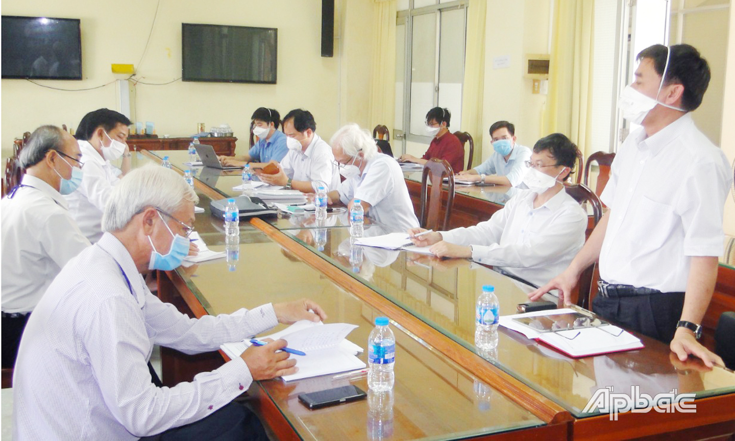Đồng chí Nguyễn Văn Mười lưu ý một số nhiệm vụ huyện Châu Thành cần nhanh chóng thực hiện