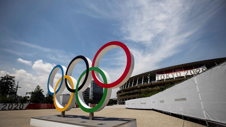 Olympic Tokyo 2020 sẽ chính thức bắt đầu từ ngày 23/7/2021 sau 1 năm trì hoãn vì dịch bệnh (Ảnh: AFP)