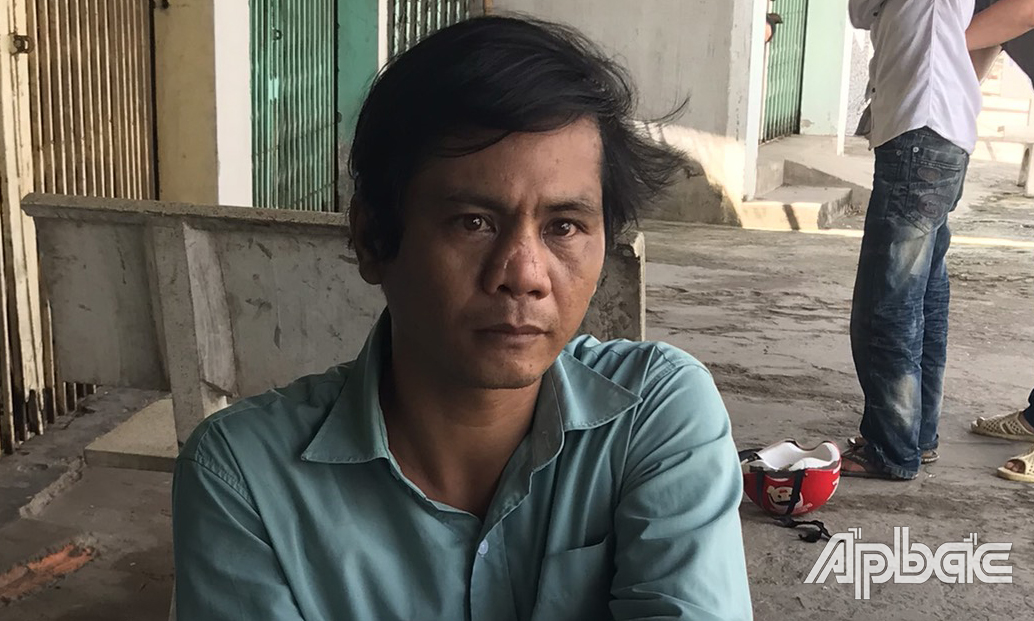 Hậu bị lực lượng Công an bắt giữ.