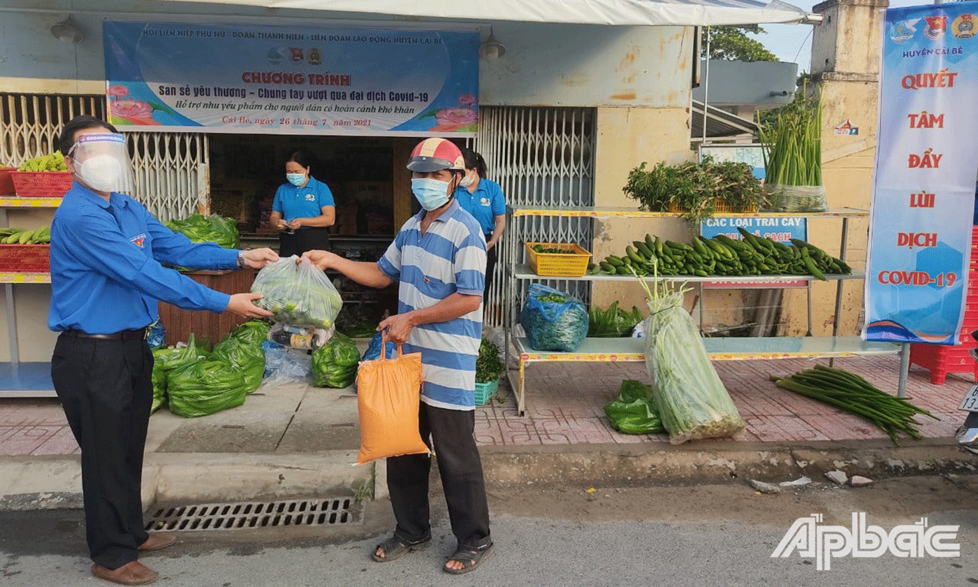 Chương trình hỗ trợ nhu yếu phẩm cho người cho người dân có hoàn cảnh khó khăn