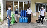 Bệnh viện Dã chiến số 1 tiếp nhận trang thiết bị y tế