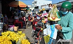 Tăng cường kiểm tra, nhắc nhở các điểm buôn bán tự phát, nhỏ lẻ chưa đảm bảo giãn cách