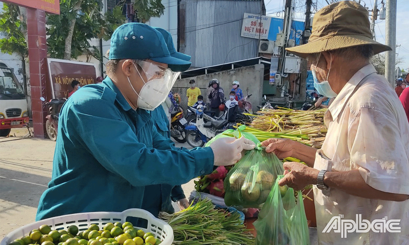 Xã đoàn phối hợp tổ chức chương trình 