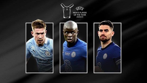 3 cầu thủ cuối cùng tranh danh hiệu Cầu thủ hay nhất năm của UEFA. (Nguồn: UEFA)