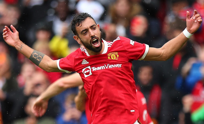 Bruno Fernandes vươn lên dẫn đầu danh sách đua tranh 