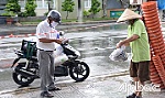 TP. Mỹ Tho: Nỗ lực cung ứng thực phẩm cho vùng phong tỏa