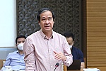 Bộ trưởng Bộ GD-ĐT: Sẽ có điều chỉnh về thời gian kết thúc năm học, phương pháp thi cho học sinh vùng dịch