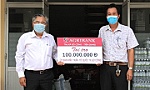 Agribank TX. Gò Công: Chia sẻ với người dân gặp khó khăn do dịch Covid-19
