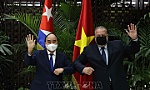 Chủ tịch nước Nguyễn Xuân Phúc hội kiến Thủ tướng Cuba Manuel Marrero Cruz