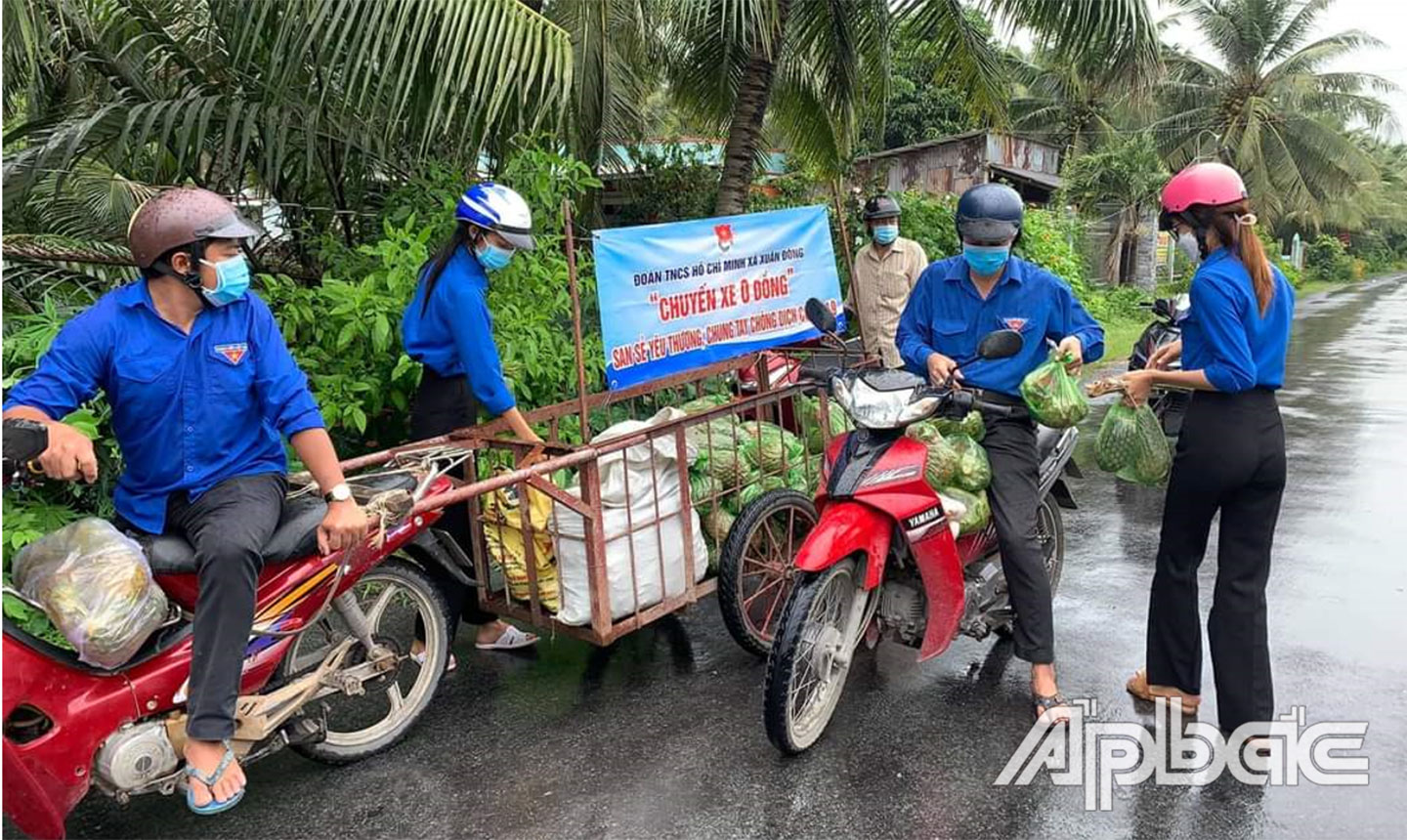 Chuyến xe 0 đồng được cấp tập cải hoán để góp sức phòng, chống dịch.