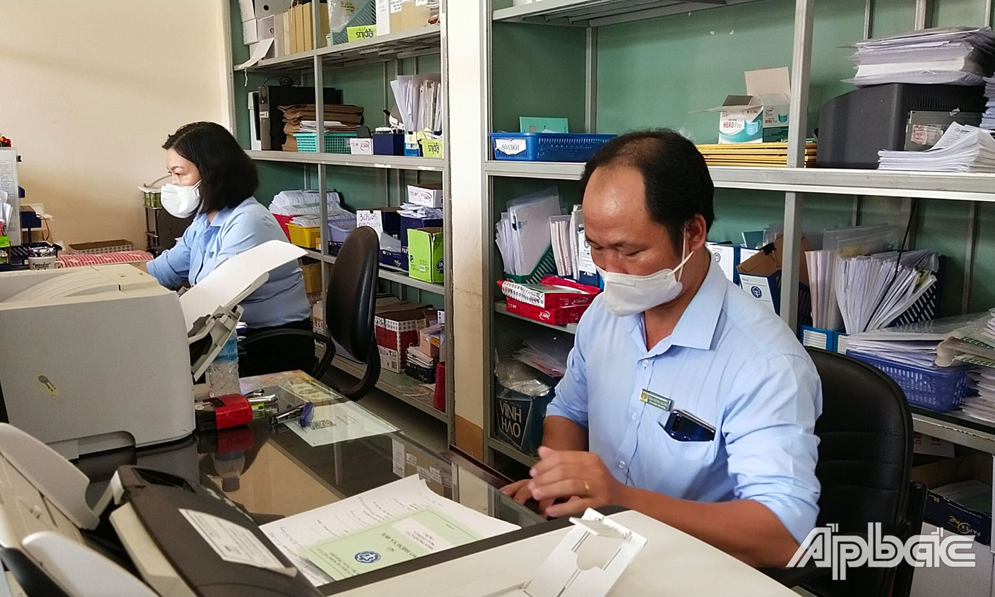 BHXH Tiền Giang là một trong những đơn vị đi đầu trong thực hiện cải cách TTHC và ứng dụng công nghệ thông tin tại tỉnh Tiền Giang.