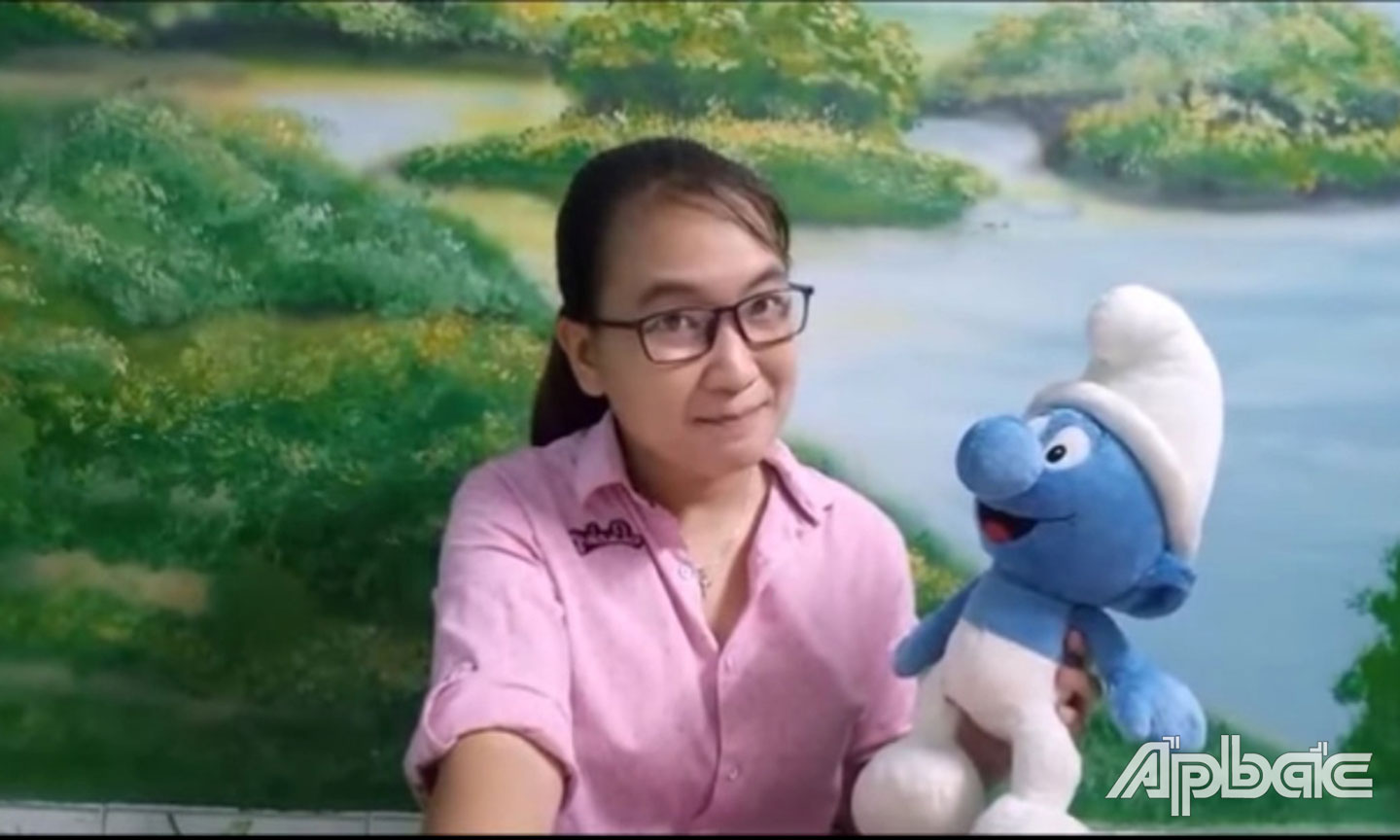 Video kể chuyện cho bé nghe của giáo viên Trường Mầm non Hoa Hồng (TP. Mỹ Tho). 