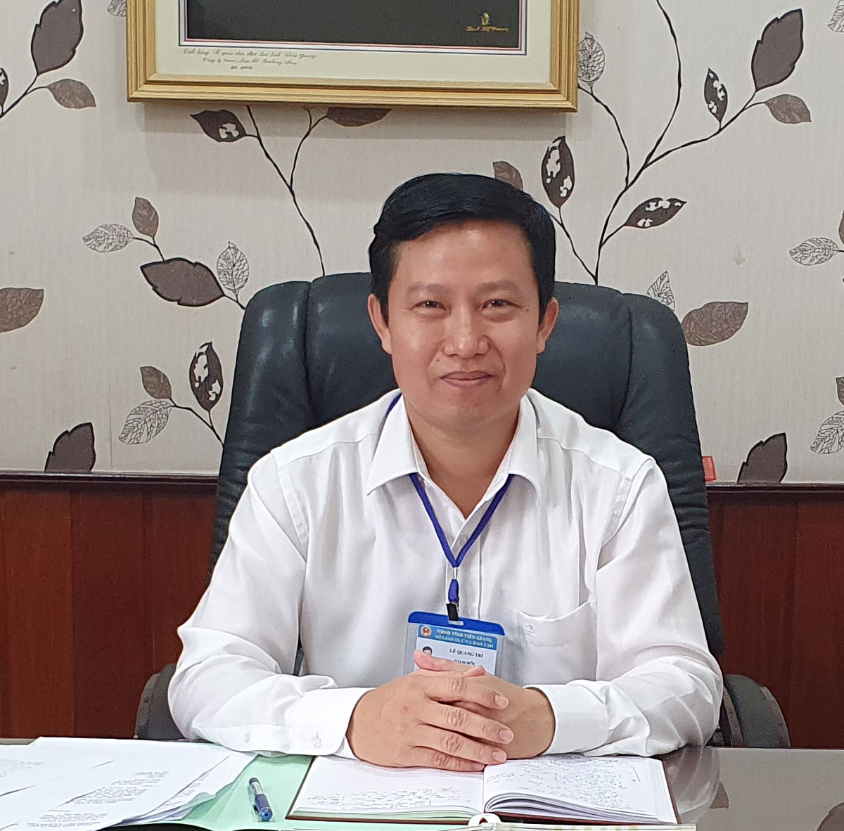 Tiến sĩ Lê Quang Trí , Tỉnh ủy viên, Giám đốc Sở GD-ĐT tỉnh Tiền Giang. 