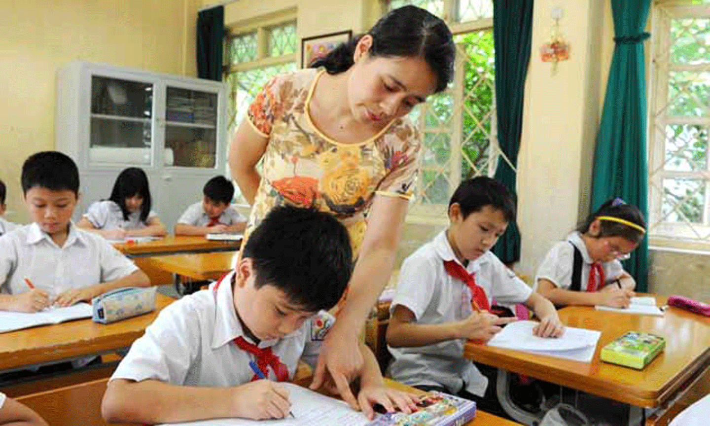 Bảo đảm yêu cầu cần đạt trong Chương tình giáo dục phổ thông năm 2021-2022. (Ảnh: Trần Hải)