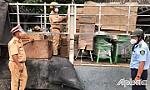 Phát hiện xe tải vận chuyển thiết bị điện tử nhập lậu