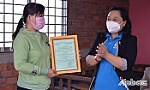 Bàn giao mái ấm tình thương cho gia đình chị Nguyễn Thị Thanh Thúy