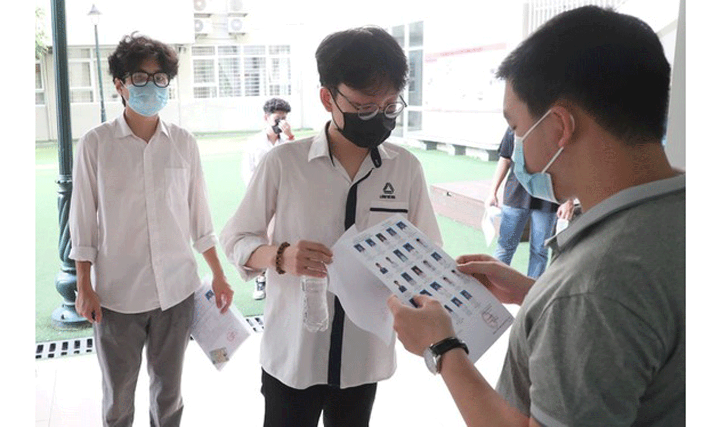 Thí sinh dự thi tốt nghiệp THPT 2021. Ảnh: QUANG PHÚC