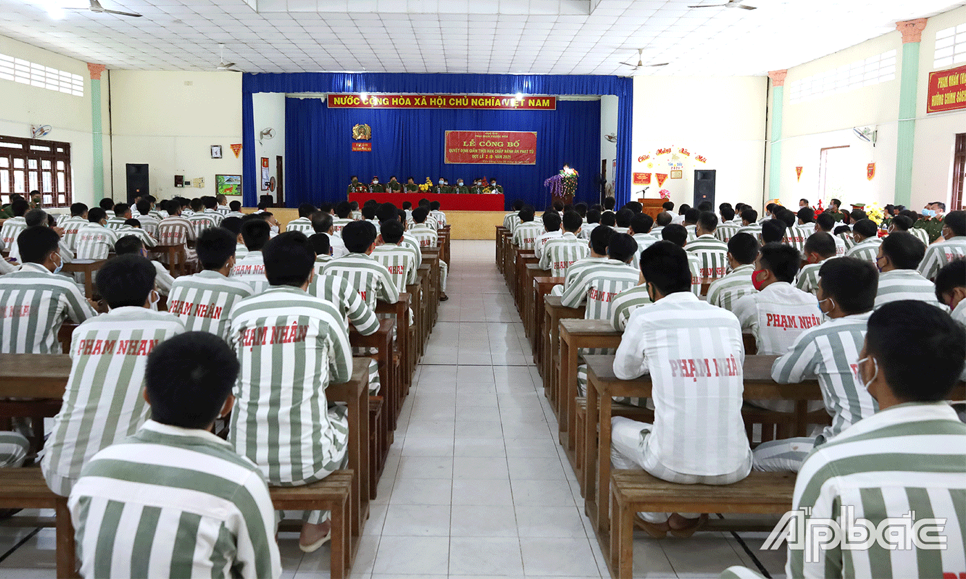 Quang cảnh lễ công bố Quyết định.