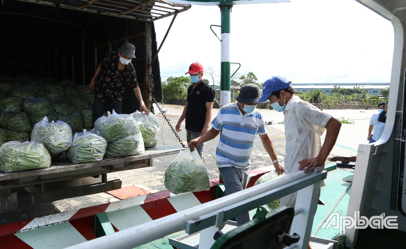 Nhiều hoạt động vận tải trên địa bàn tỉnh Tiền Giang dần được mở lại từ ngày 10-10.