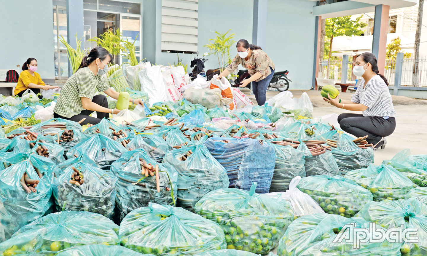 Các cấp Hội LHPN tỉnh đã kết nối, tiêu thụ trên 50 tấn nông sản trong đợt dịch Covid-19.