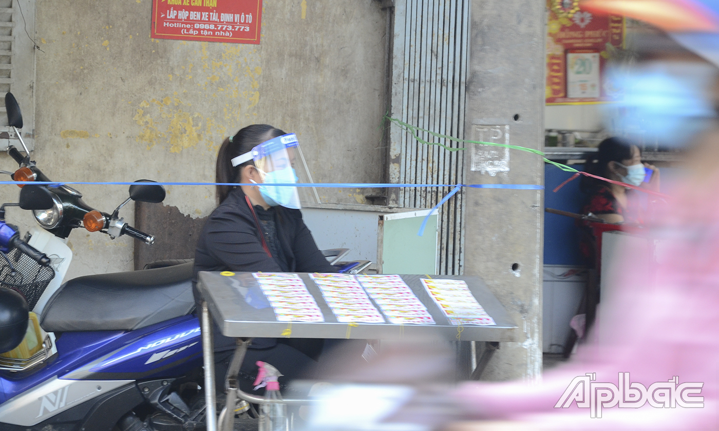 Bán vé số được hoạt động lại.