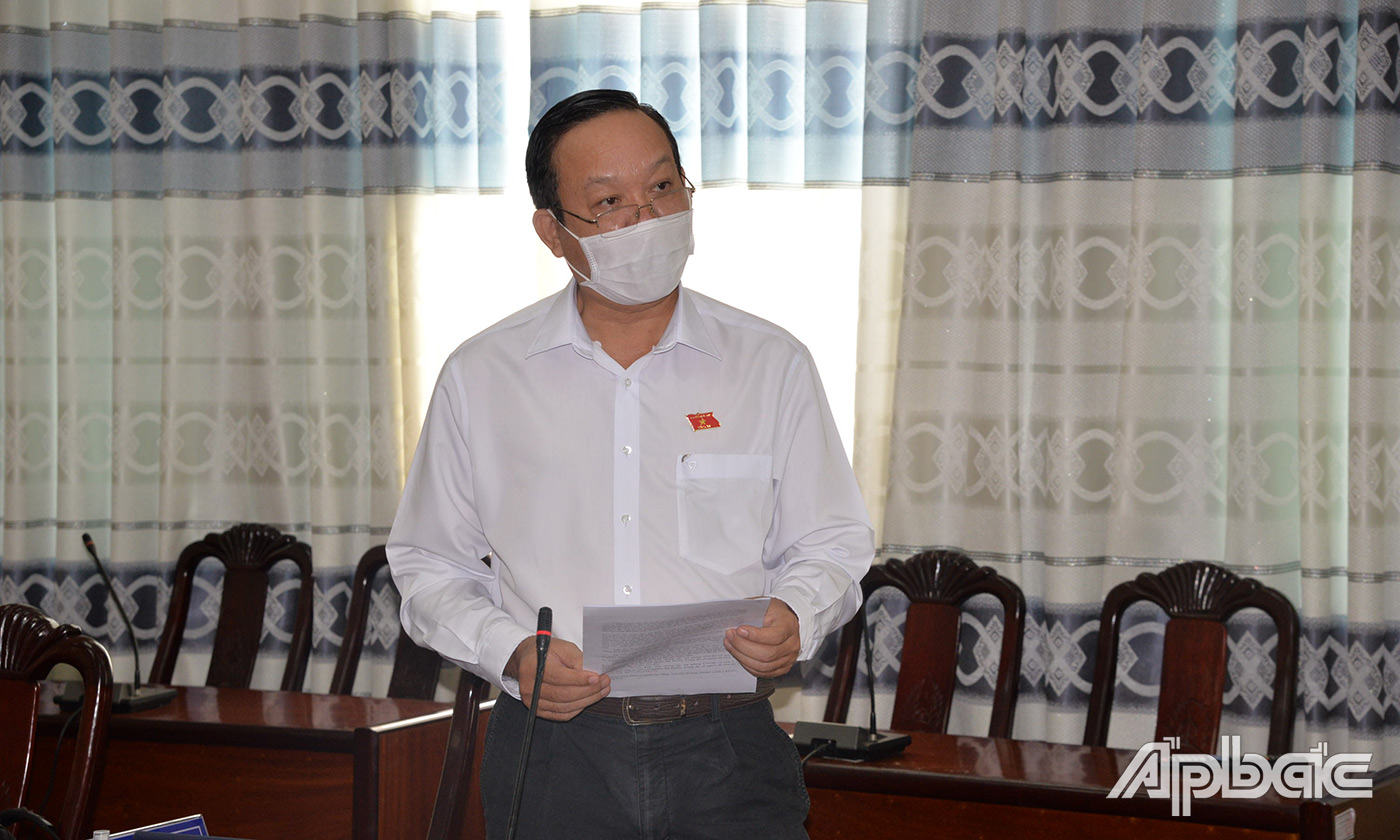 Đại biểu Nguyễn Văn Dương phát biểu ý kiến đối với dự án luật SHTT