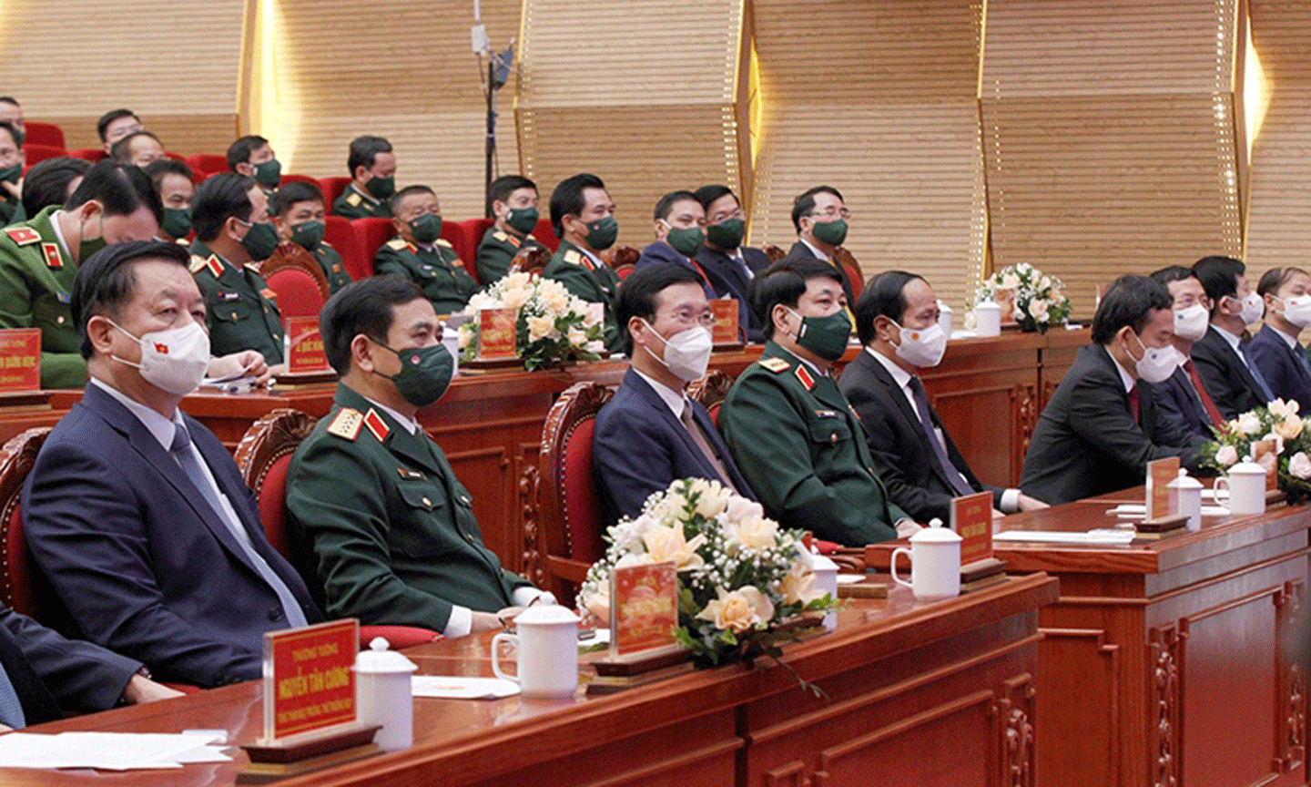 Các đại biểu tham dự lễ kỷ niệm.