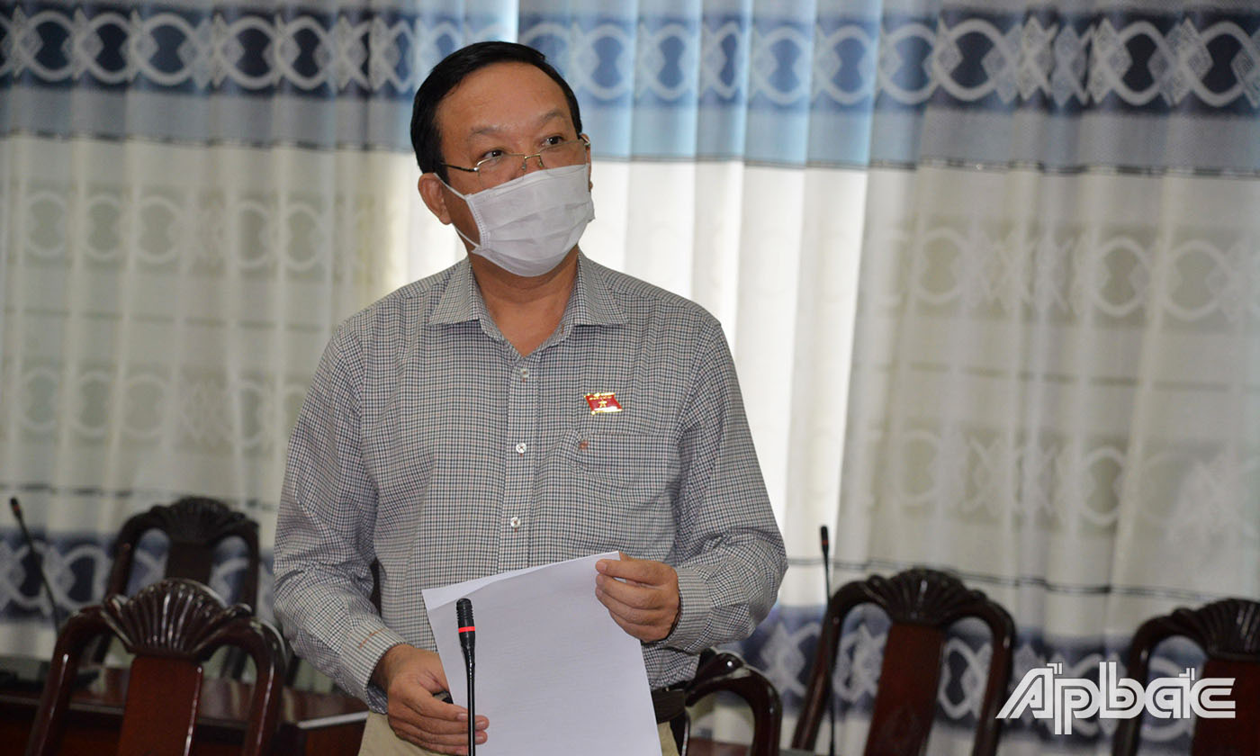 Đại biểu Nguyễn Văn Dương phát biểu ý kiến đối với dự án luật SHTT