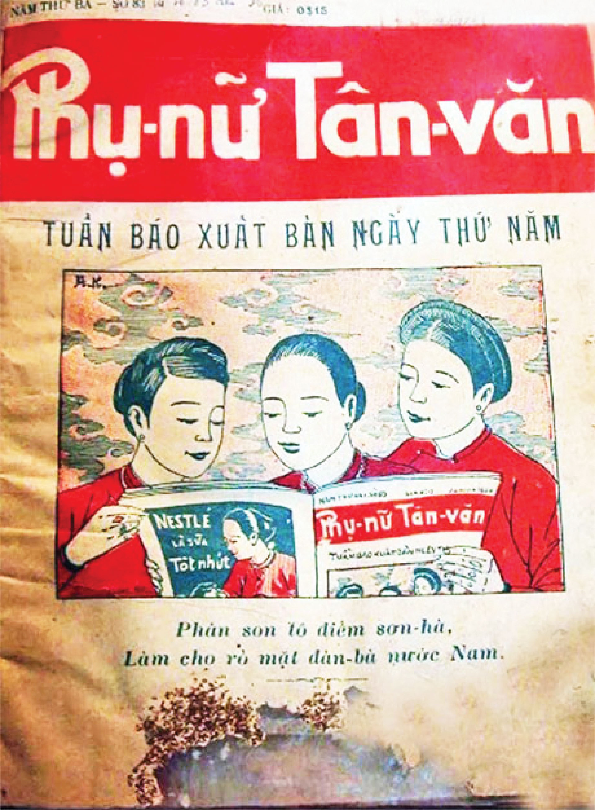 Báo Phụ nữ Tân Văn  do bà Cao Thị Khanh sáng lập.