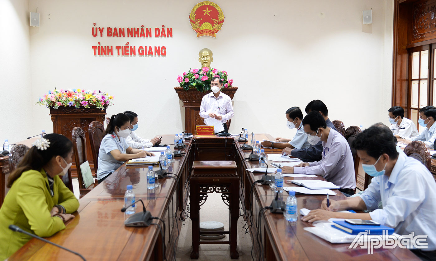Quang cảnh buổi tiếp công dân.