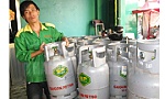 Giá gas giảm 24.500 đồng/bình 12kg ​