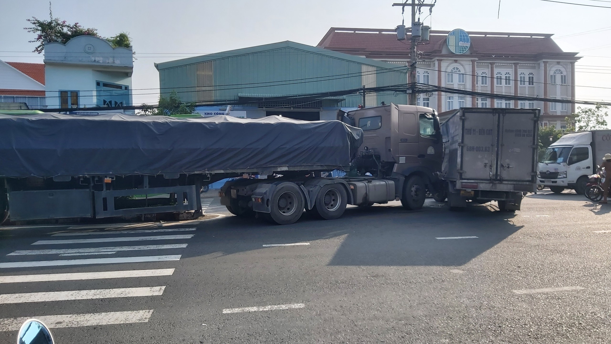 Hiện trường vụ tai nạn